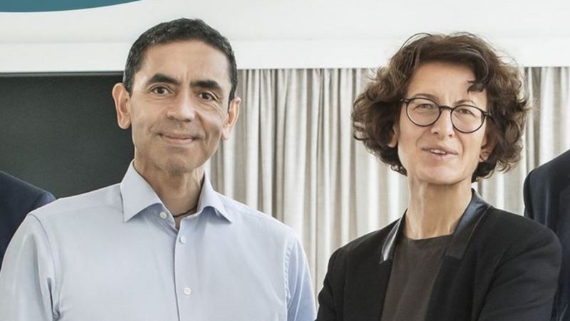 Ugur Sahin e Öezlem Türeci, casal de fundadores da BioNTech (Foto: Divulgação)