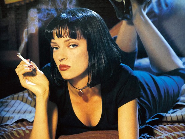 Uma Thurman no filme Pulp Fiction  (Foto: Divulgação/Miramax )