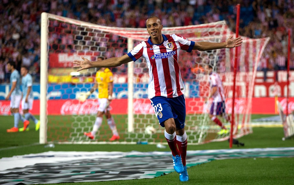 Miranda era um dos pilares da defesa do Atlético de Madrid em 2014 (Foto: Getty)