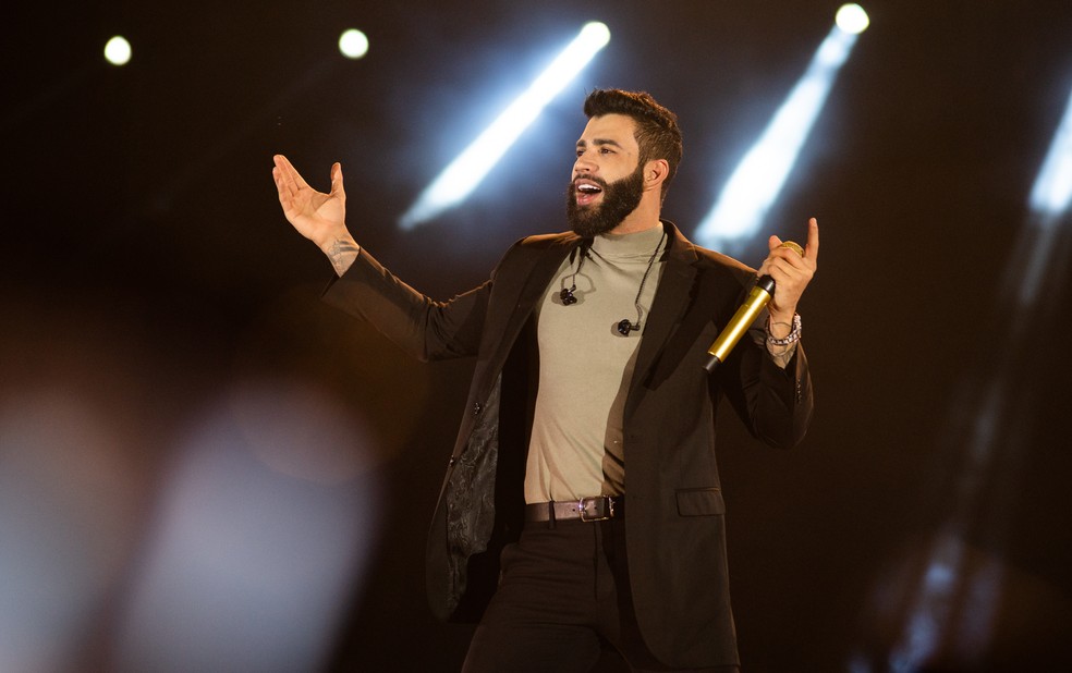 Gusttavo Lima — Foto: Érico Andrade/g1