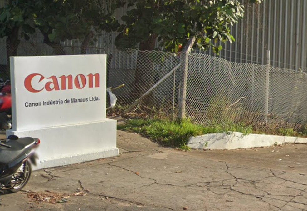 Canon Logo Manaus. — Foto: Reprodução / Google Street View