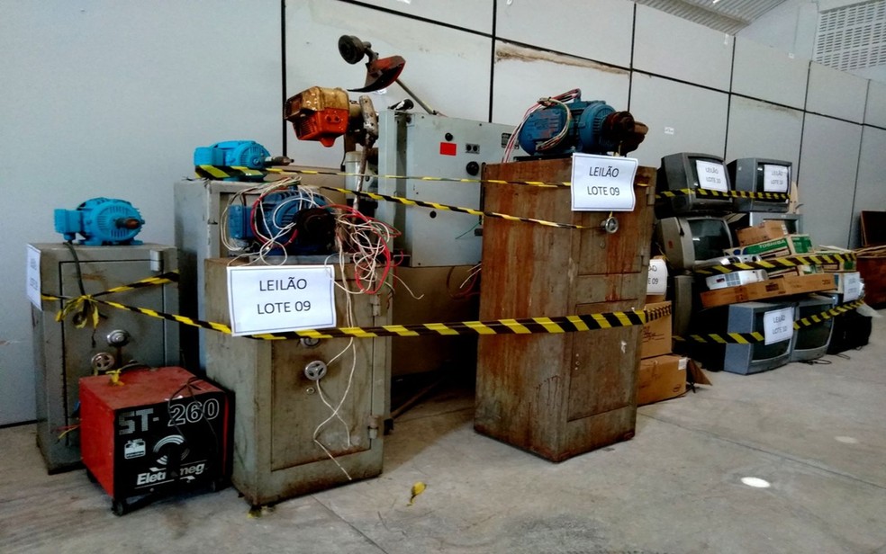 Leilão será realizado no próximo dia 18 de novembro — Foto: Seplog/Divulgação