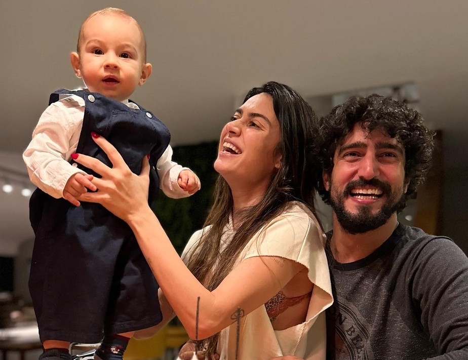 Thaila Ayala e Renato Góes, que já são pais de Francisco, esperam uma menina