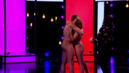Gemma Warren e James North no 'Naked Attraction'