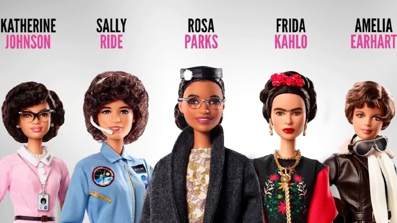 Mulheres ícones do feminismo são transformadas em bonecas Barbie (Foto: Divulgação)