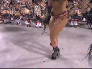 Bianca Salgueiro é uma musa já tradicional do Salgueiro (Foto: Reprodução/TV Globo)