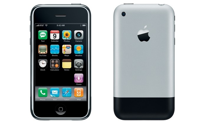 Primeiro iPhone, lançado em 2007, estreou Gorilla Glass (Foto: Divulgação/Apple)