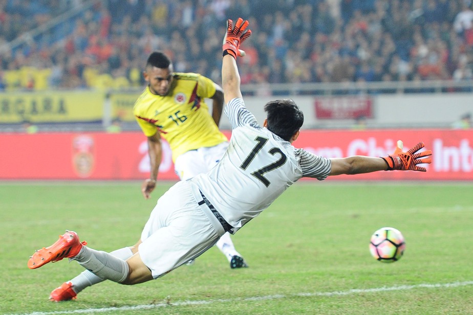 Resultado de imagem para BORJA COLOMBIA 4 0 CHINA