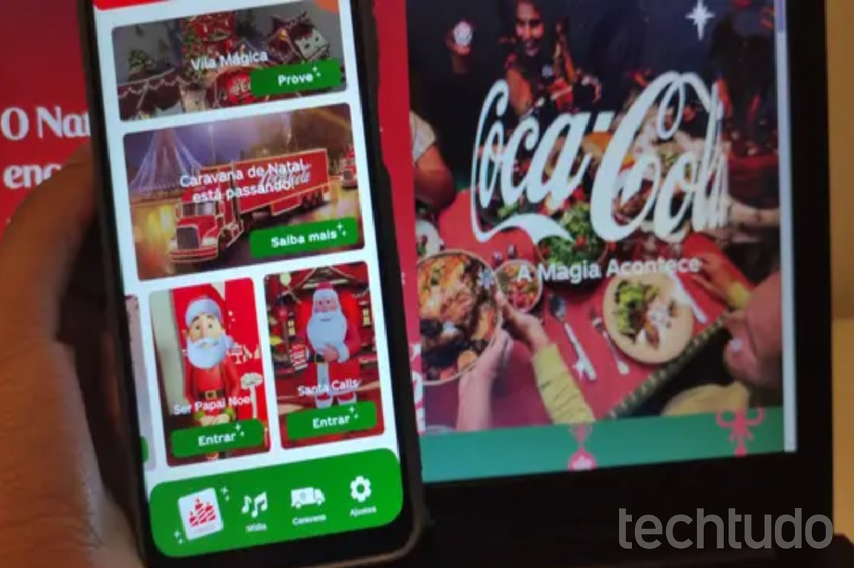 Fale com o Papai Noel Coca-Cola 2022: saiba 'conversar' pelo app