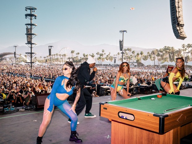 Anitta no Coachella (Foto: Divulgação/@simplyyyg)