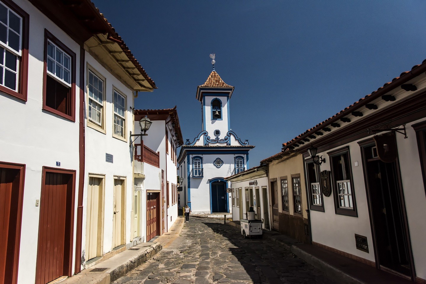 This is the Imperial Chapel of Our Lady of Amparo in Diamantina, Minas Gerais - photo October 2018 (Foto: Getty Images)