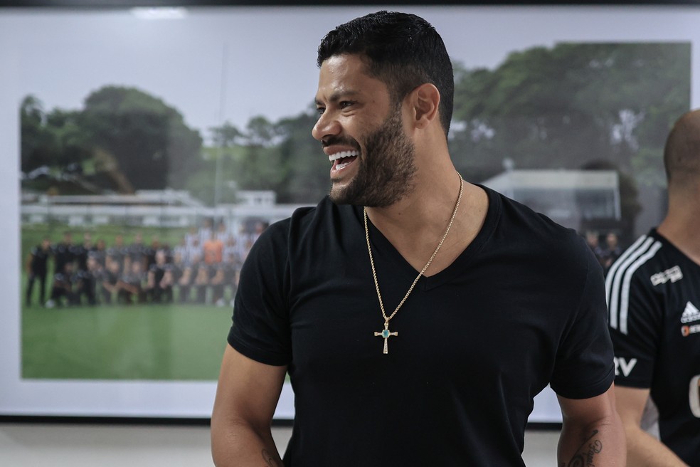 Hulk  um dos destaques do Atltico-MG, que ir disputar a fase preliminar da Libertadores — Foto: Pedro Souza / Atltico-MG