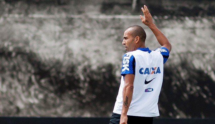 Emerson Sheik Corinthians treino (Foto: Rodrigo Gazzanel / Agência Estado)