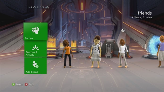 Halo 4 tem uma variedade de temas para Xbox 360 (Foto: Divulgação)