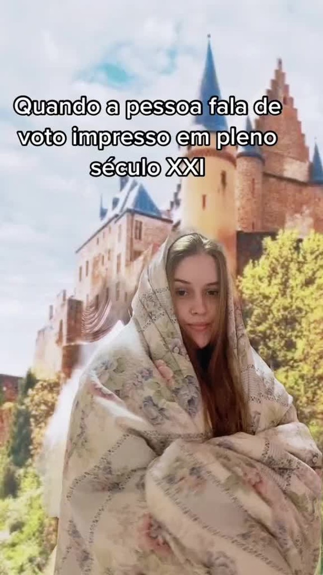 TRE-PR faz sátira de quem defende o voto impresso