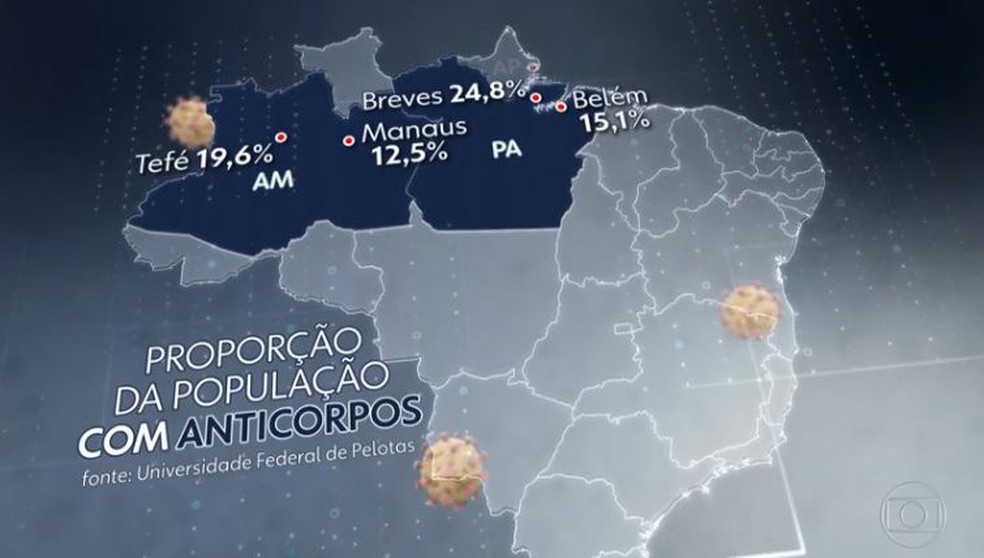 Cidades do Norte concentram maior incidência da doença — Foto: Reprodução/TV Globo 