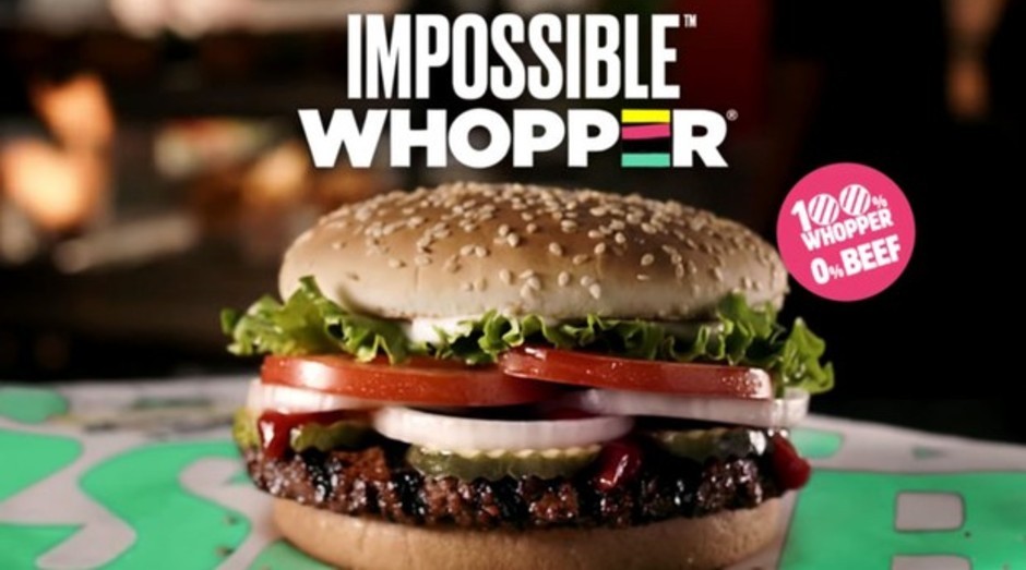 Impossible Whopper, do Burger King (Foto: Burger King/Divulgação)