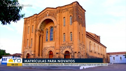 Prazo para matrícula de alunos novatos em Porto Nacional está começando