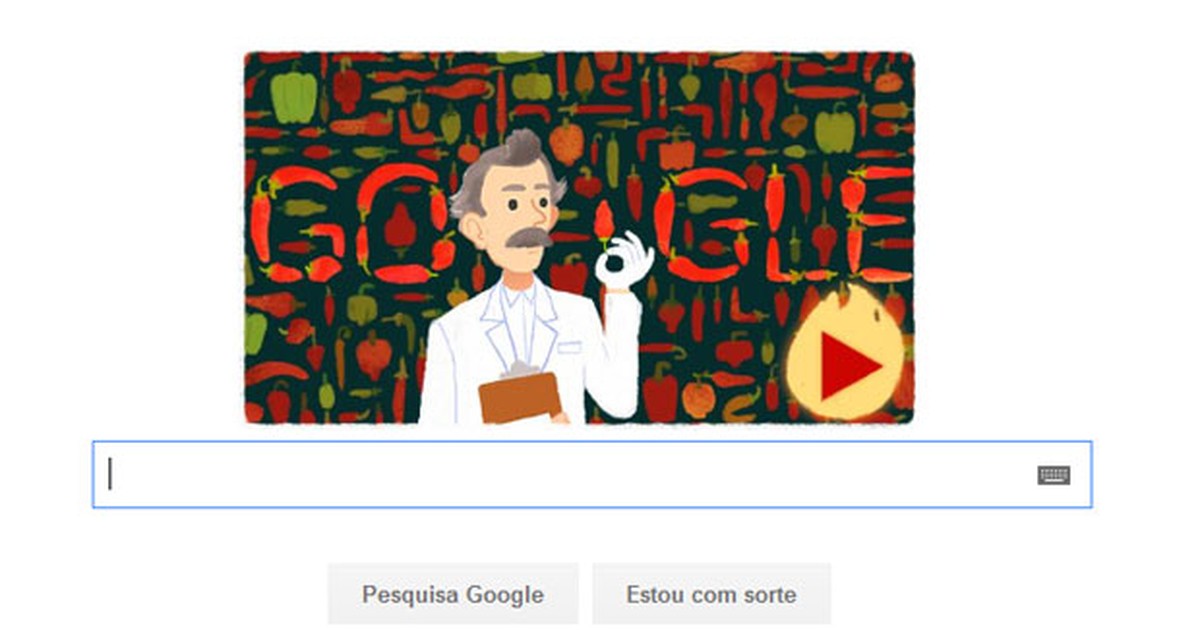 Wilbur Scoville, pai da 'escala quente', homenageado com doodle do Google, Tecnologia
