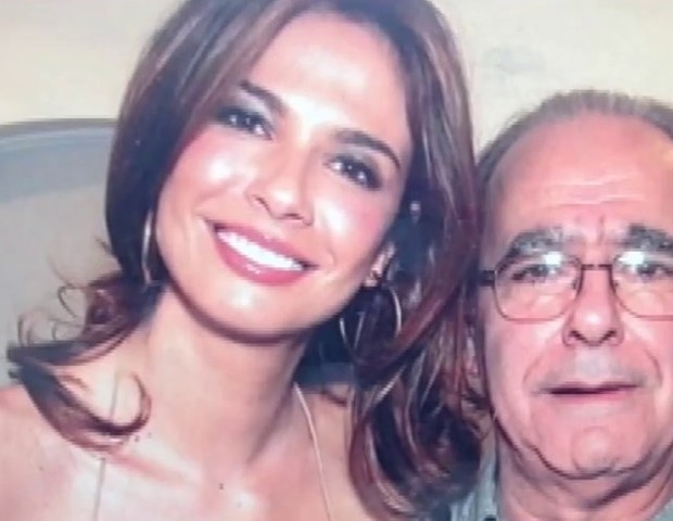 Luciana Gimenez e o pai, João Alberto Morad (Foto: Reprodução/Instagram)