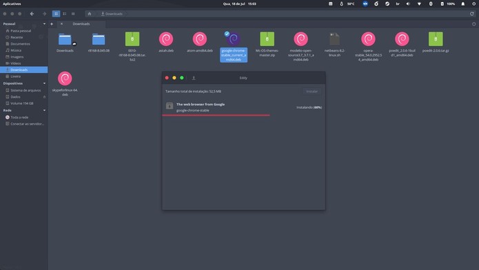 A instalação pode demorar uns minutos em virtude dos arquivos extras de instalação que serão baixados da Internet (Foto: Reprodução/Filipe Garret) A instalação pode demorar uns minutos em virtude dos arquivos extras de instalação que serão baixados da Internet (Foto: Reprodução/Filipe Garret)