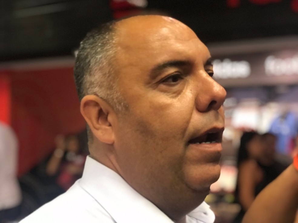 Marcos Braz, vice de futebol do Flamengo &mdash; Foto: Cah&ecirc; Mota/GloboEsporte.com