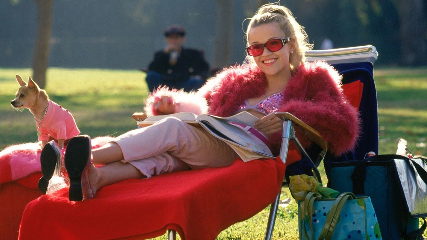 Reese Witherspoon em Legalmente Loira (Foto: Reprodução)