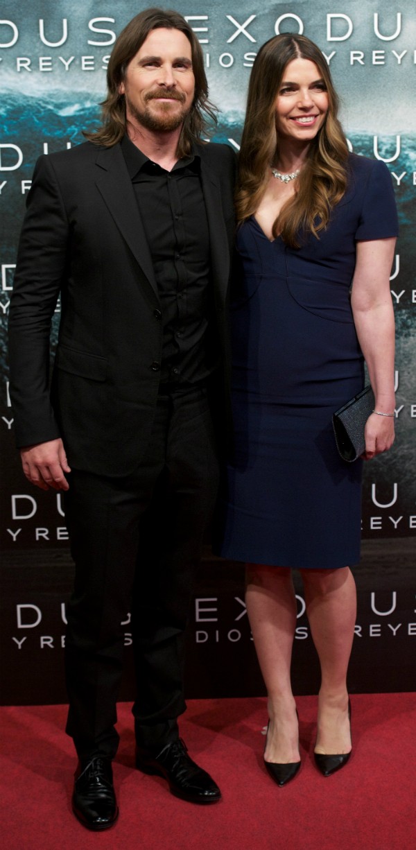 Christian Bale e sua esposa, Sandra Blažić (Foto: Getty Images)