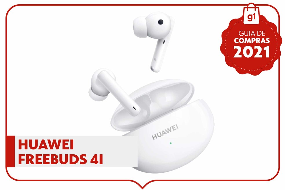 Huawei Freebuds 4i — Foto: g1