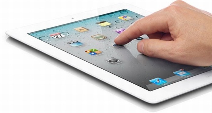 iPad 2 tem tela com resolu??o bastante inferior aos modelos recentes (Foto: Divulga??o/Apple)