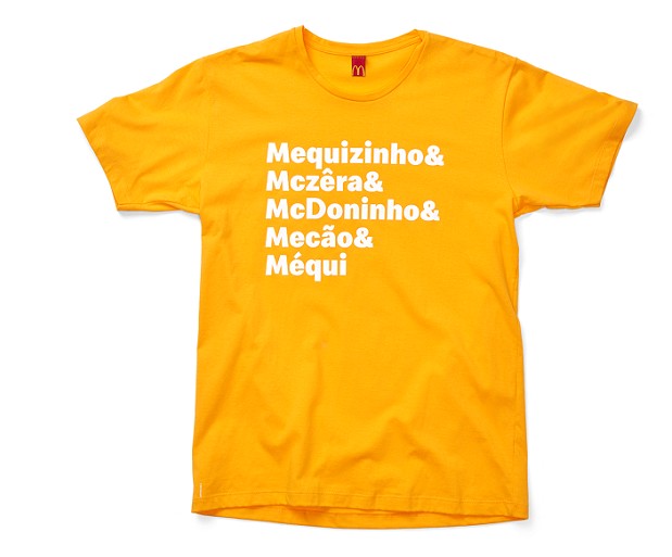 Camiseta da linha Use Méqui, do McDonald's (Foto: Divulgação)