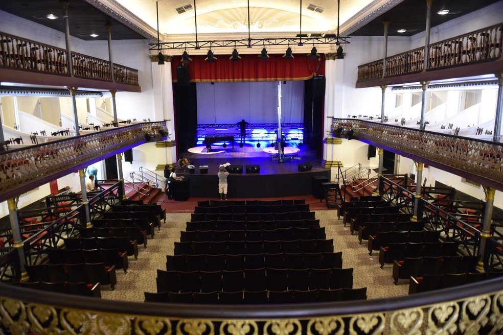 Obras de restauração do TAM foram fiscalizadas pelo Instituto do Patrimônio Histórico e Artístico Nacional (IPHAN) — Foto: Elisa Elsie / Assecom- RN