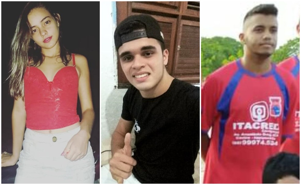 Três jovens morrem em acidente de motocicleta no Ceará — Foto: Arquivo pessoal