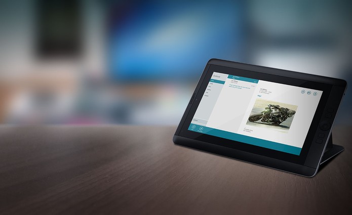 Android 4.2 transforma o Cintiq Companion Hybrid em um tablet (Foto: Divulgação)