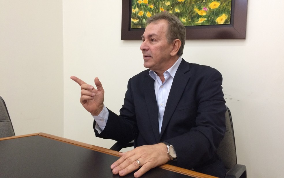 Roberto Elias Fernandes é o novo presidente da Ademi em Goiânia (Foto: Vitor Santana/G1)