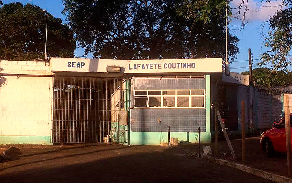 Colônia Penal Lafayete Coutinho, em Salvador. (Foto: Valma Silva/G1)
