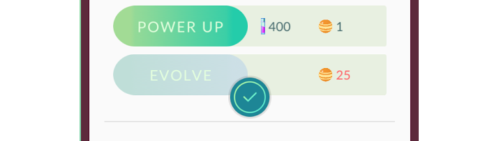 Evolve é o comando para evoluir o bichinho em Pokémon GO (Foto: Reprodução/Thiago Barros)