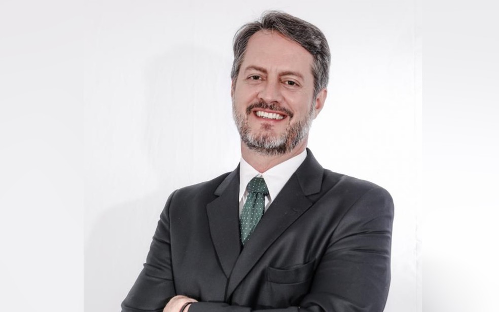 Advogado Cristiano Cunha é candidato a prefeito de Goiânia pelo Partido Verde — Foto: Reprodução/Cristiano Cunha