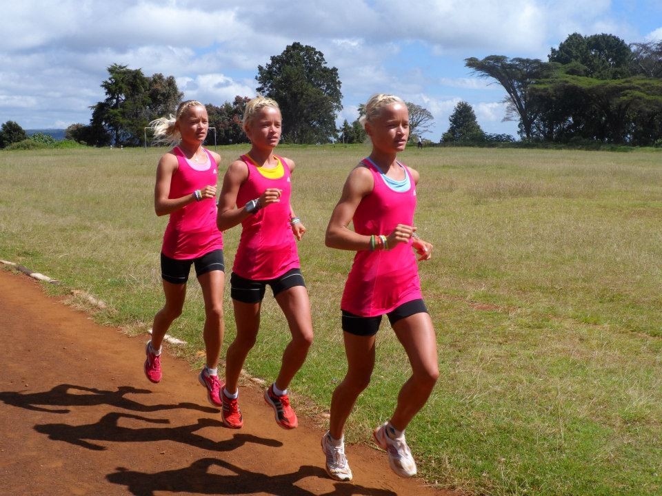 Irmãs participam de treinamento no Quênia, em 2013 (Foto: Reprodução/ Instagram)
