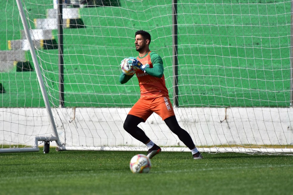 Marcelo Carné durante treino do Juventude — Foto: Divulgação/Juventude