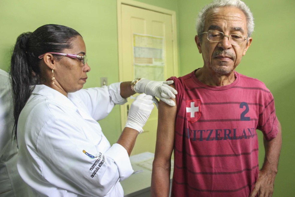 Campanha de vacinaÃ§Ã£o contra gripe comeÃ§a nesta quarta-feira (10) no MA â€” Foto: DivulgaÃ§Ã£o/SES