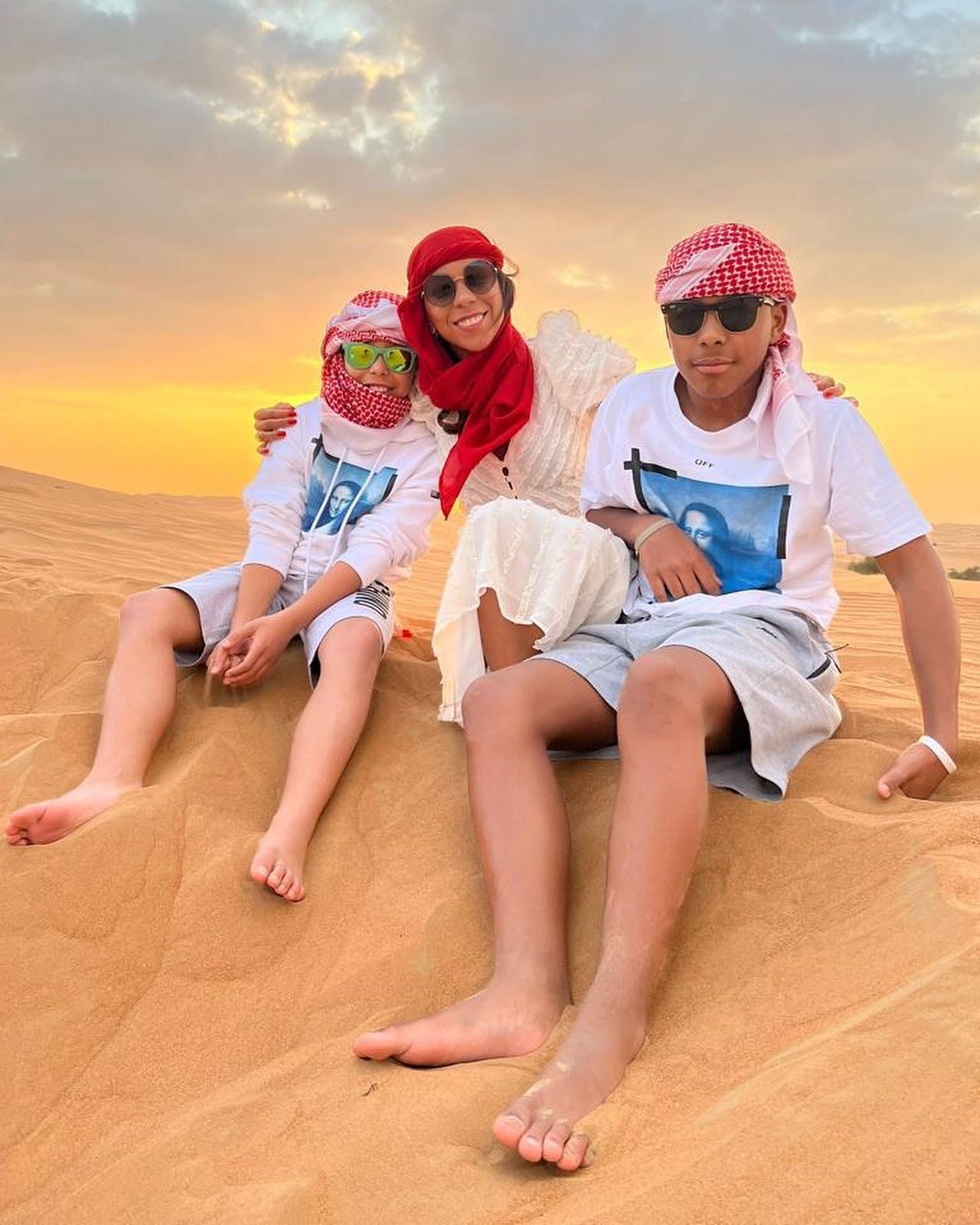 Belle Silva curte férias em Dubai com a família (Foto: Reprodução)
