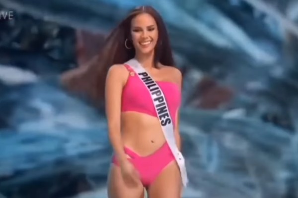 A modelo filipina vencedora do Miss Universo, Catriona Gray (Foto: Reprodução)