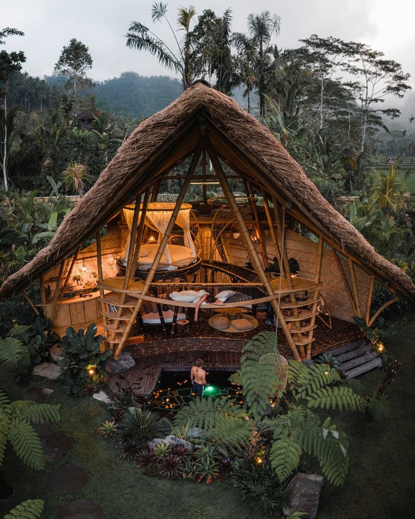 Você vai querer se refugiar nesta casa de bambu na Tailândia (Foto: Sean Connelly / Stacey Pepper / Jonas Hornehøj)