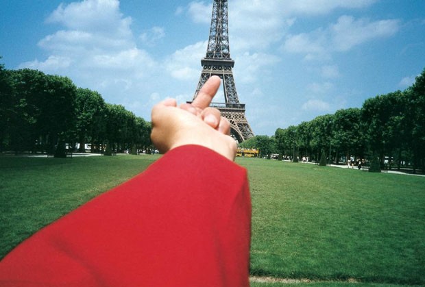 Estudo de Perspectiva - Torre Eiffel, 1995-2003 (Foto: Ai Weiwei)