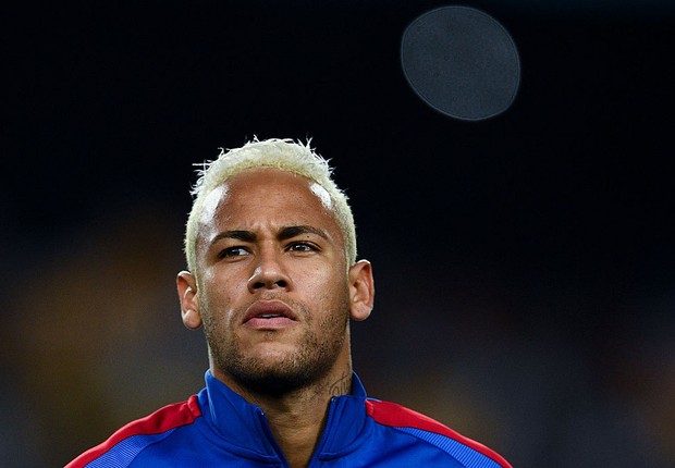 Neymar Jr durante partida do Barcelona (Foto: David Ramos/Getty Images)