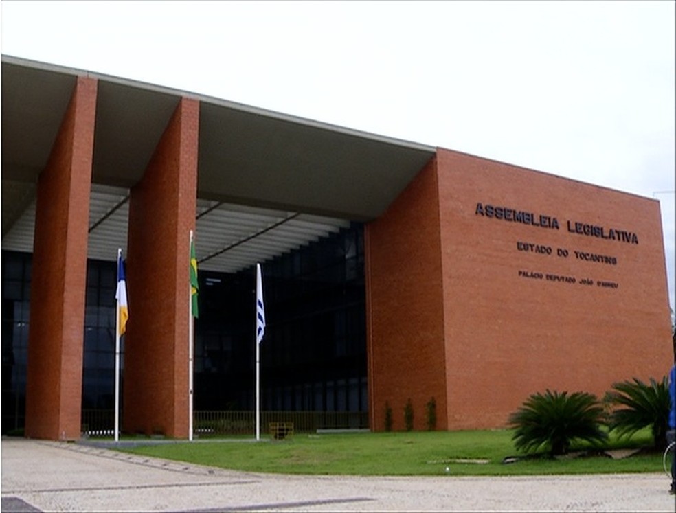 Assembleia Legislativa do Tocantins — Foto: Reprodução/TV Anhanguera