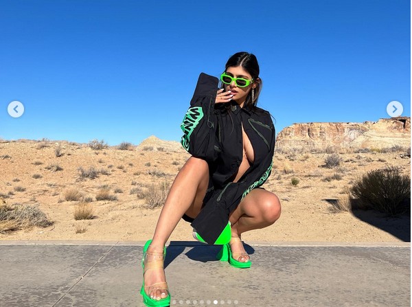 A ex-atriz pornô Mia Khalifa (Foto: Instagram)