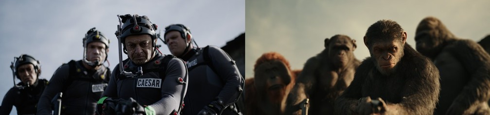 Andy Serkis gravava suas cenas como Cesar em tempo real em 'Planeta dos macacos: A guerra' (Foto: Divulgação/Twentieth Century Fox)