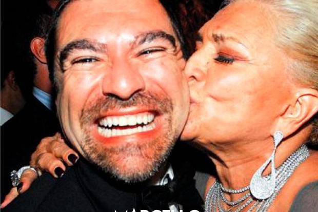 Marcello Camargo e a mãe, Hebe Camargo (Foto: Reprodução/ Instagram)